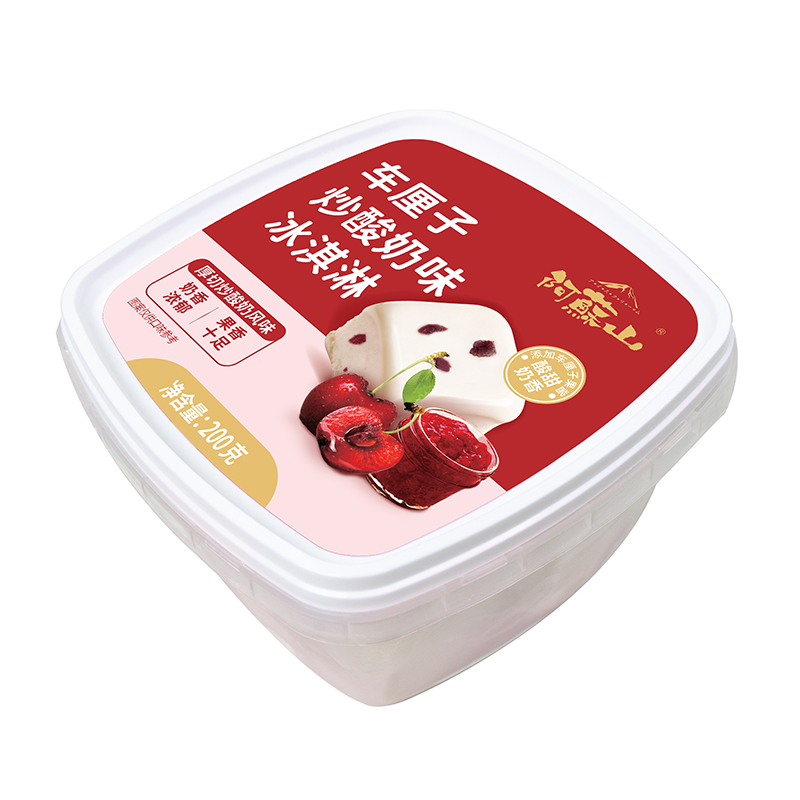   阿苏山车厘子炒酸奶味冰淇淋